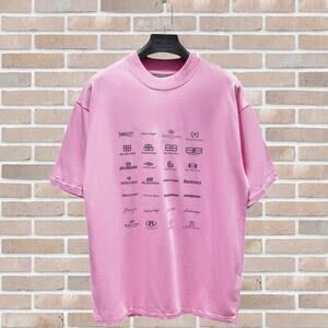 Balenciaga Classic Short-Sleeve Pink